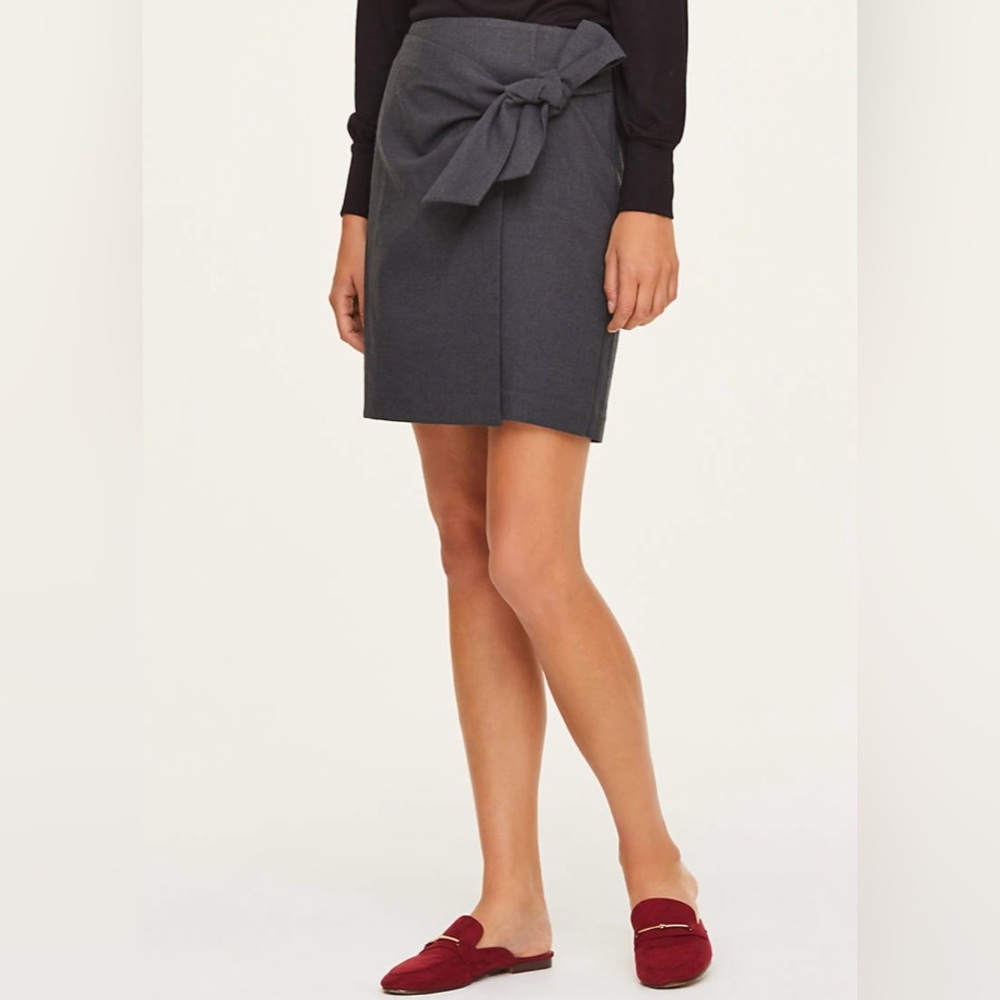 Loft Outlet Petite Bow Skirt